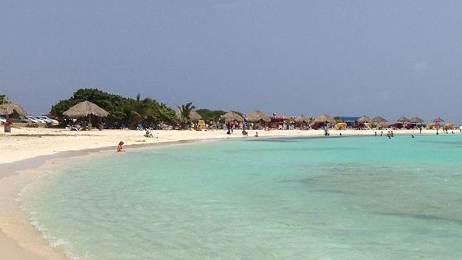 Rondreis Aruba, Palm Beach, Strand