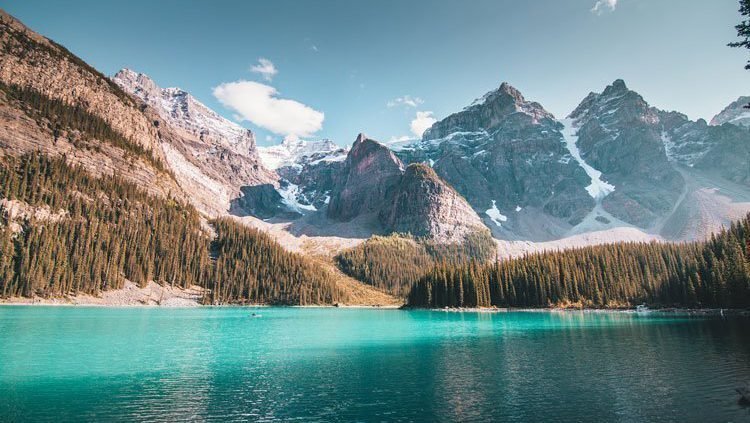Moraine Lake Banff Alberta | Rondreis Canada