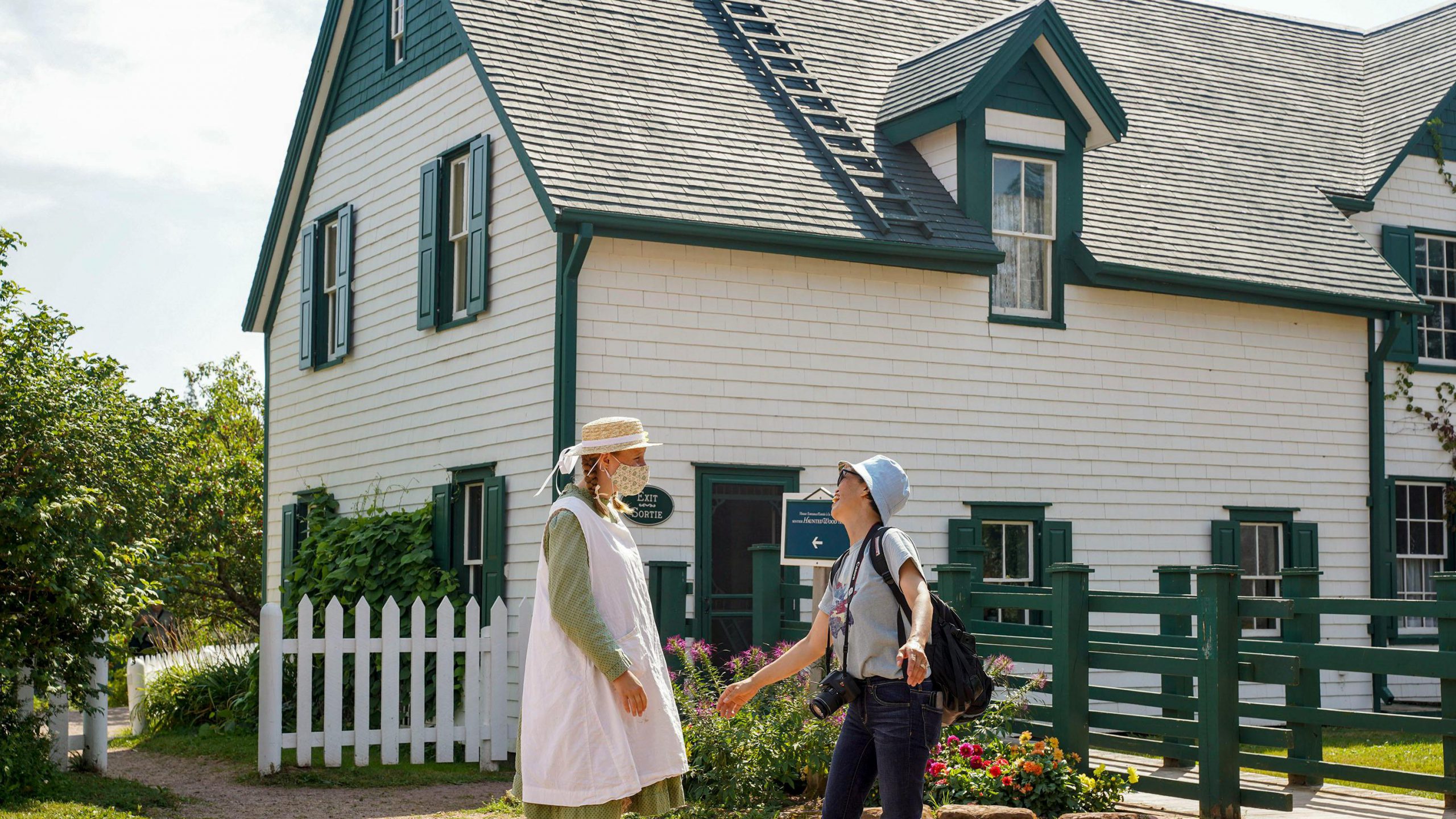 Canada-Prince-Edward-Island-Cavendish-Anne-of-Green-Gables-huis voorstelling
