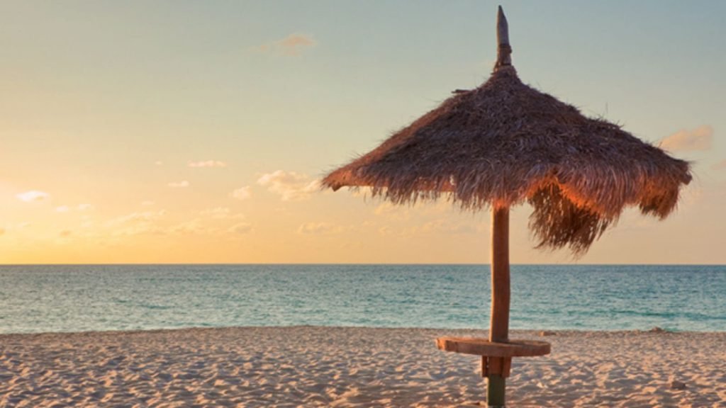 Rondreis Aruba, Eagle Beach, Strand En Parasol