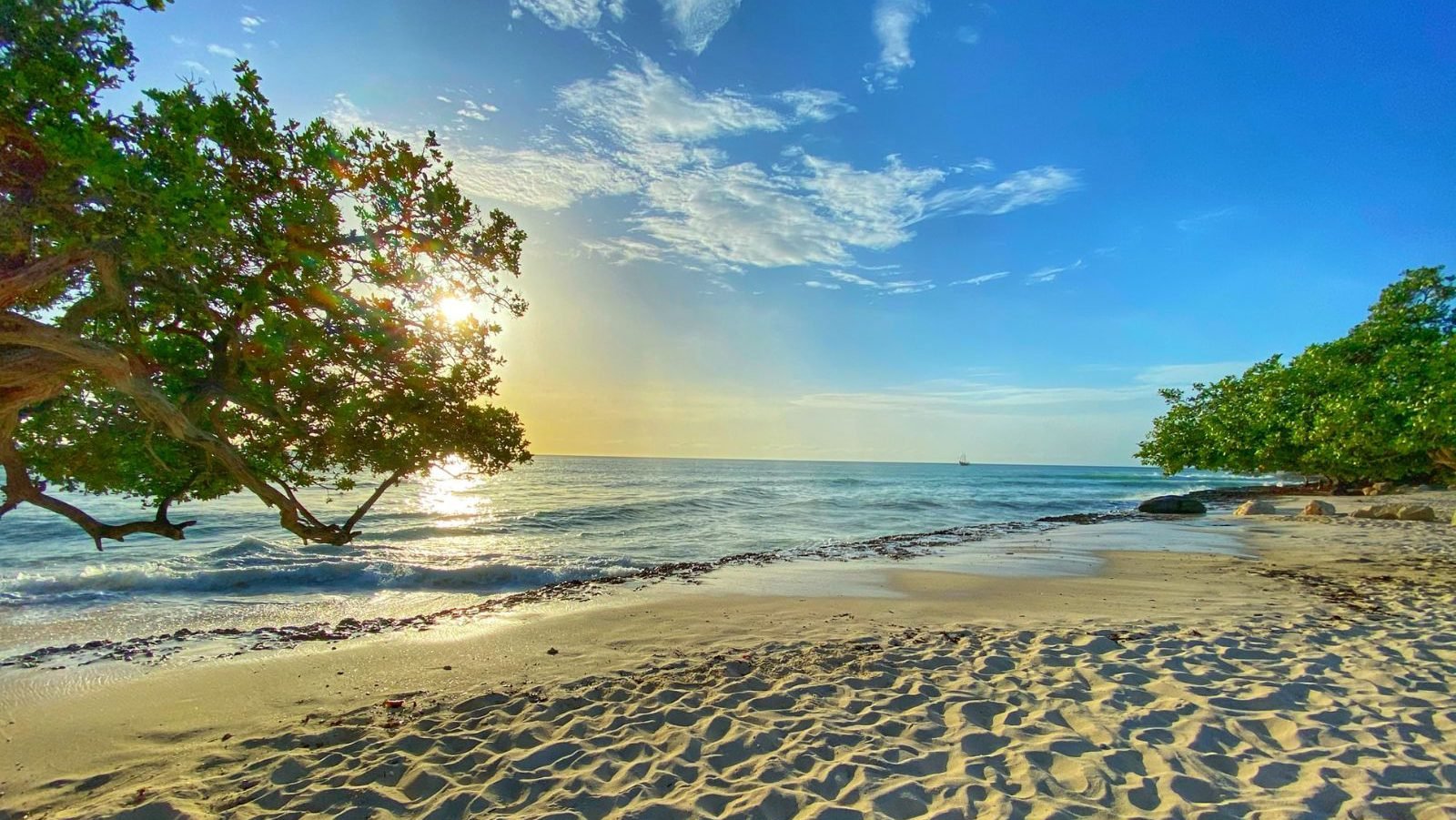 Rondreis Aruba, Eagle Beach, Zonsopgang