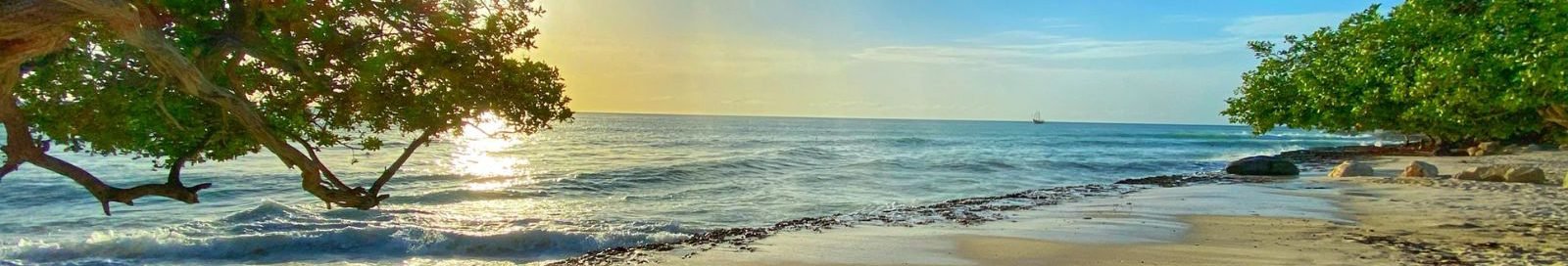 Rondreis Aruba, Eagle Beach, Zonsopgang banner
