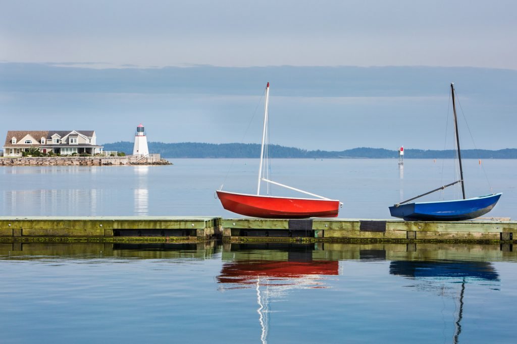 Rondreis Canada, New Brunswick, Saint Andrews, Vuurtoren