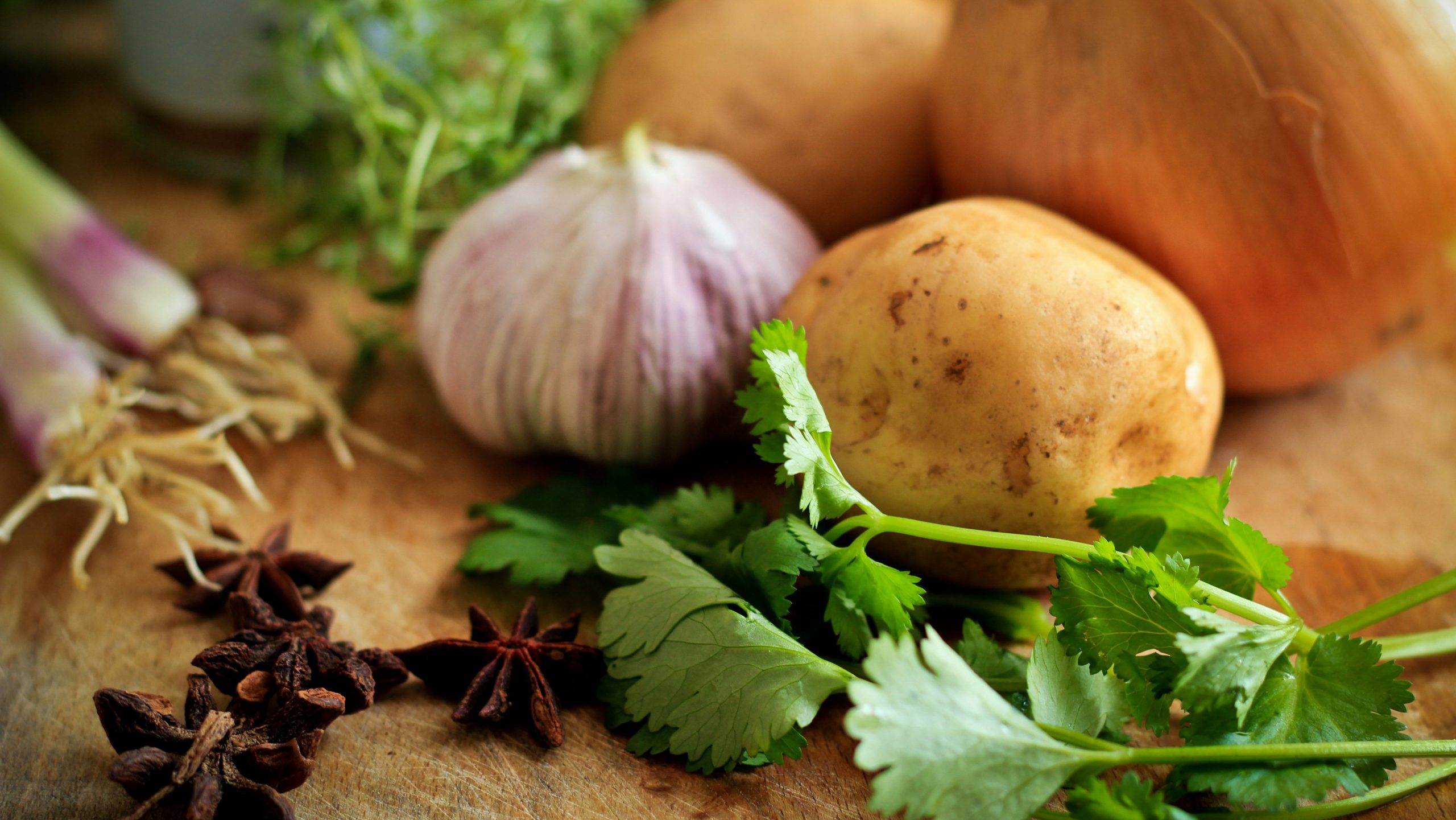 ingrediënten om een lekkere maaltijd te koken