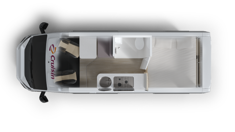 Cruisin, 2 Berth Sandpiper, Floorplan