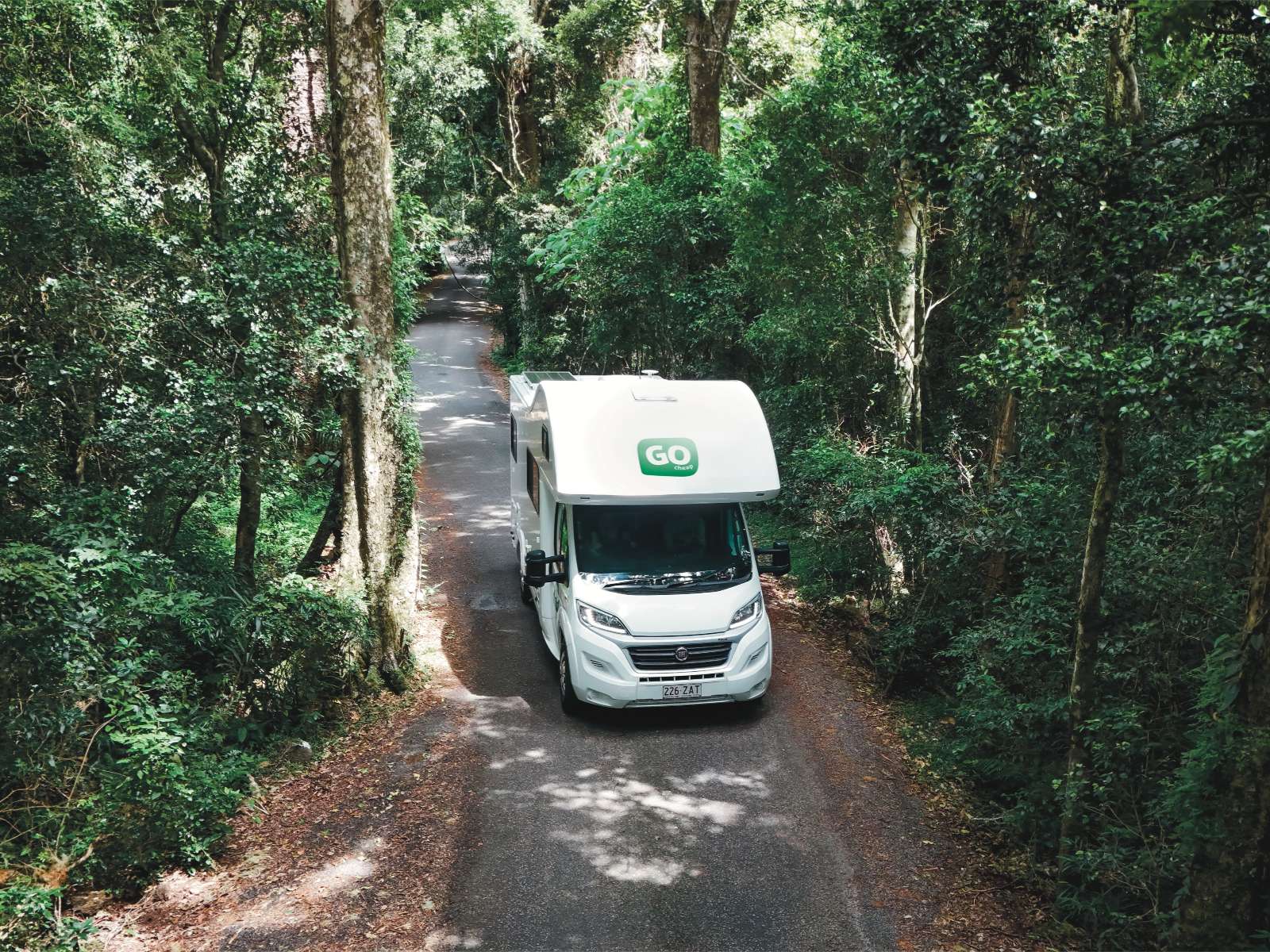 Go Cheap, 4 Berth Henty Campervan, Camper In Het Bos