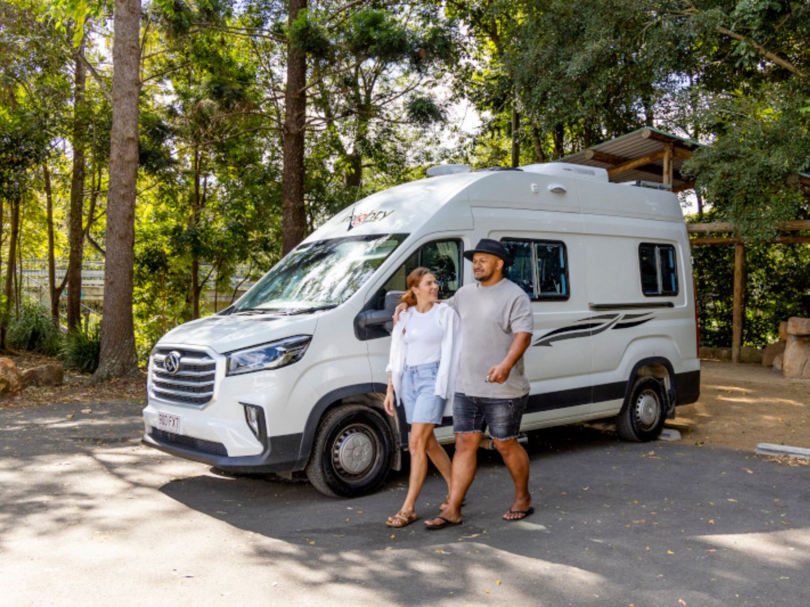 Mighty, 2 Berth Duo, Camper Parkeerplaats
