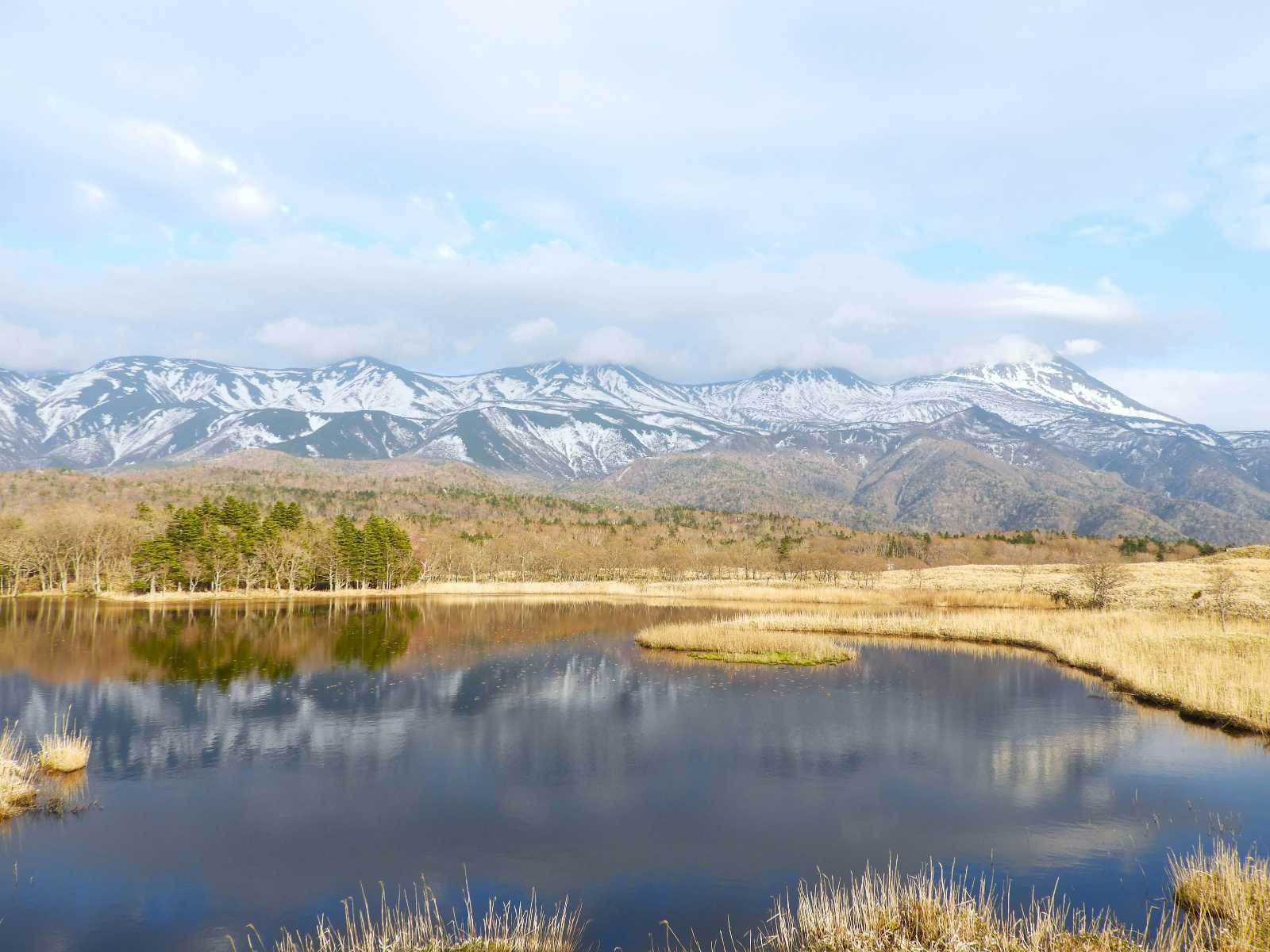 Rondreis Japan, Shiretoko National Park, Hokkaido Grasland En Meer