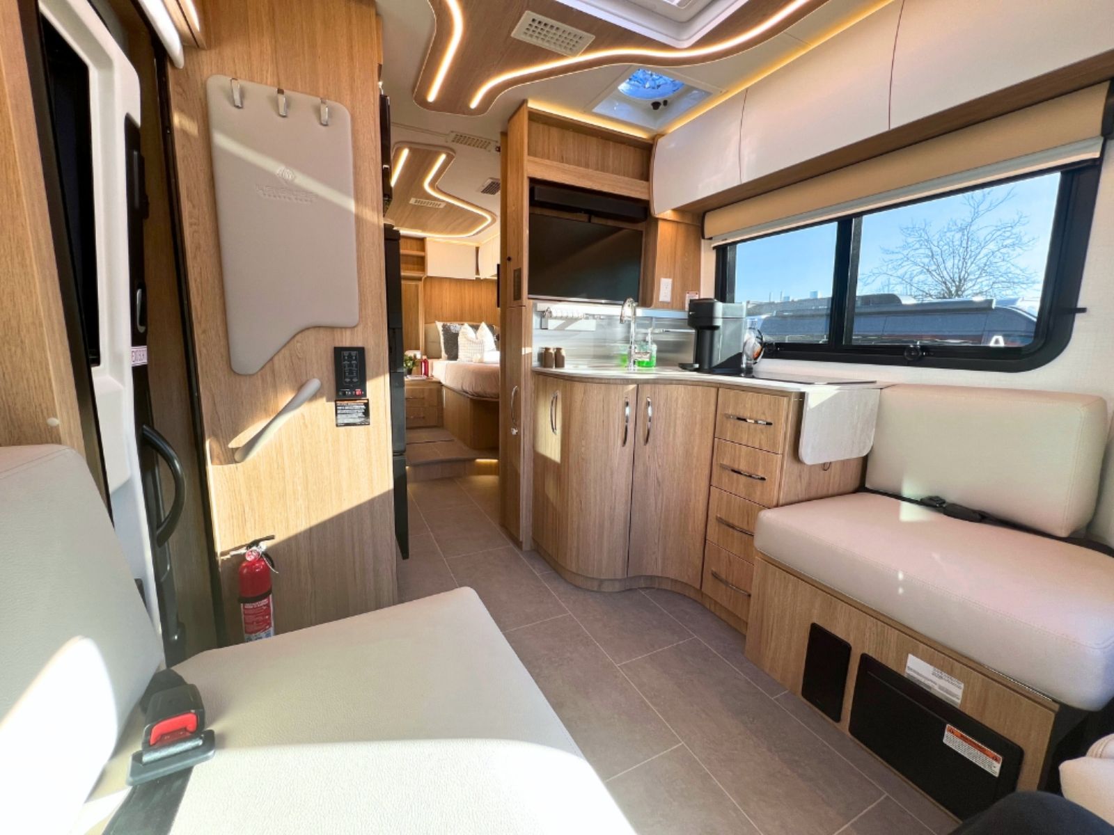 Fraserway, B+ Premium, Interieur Zithoek