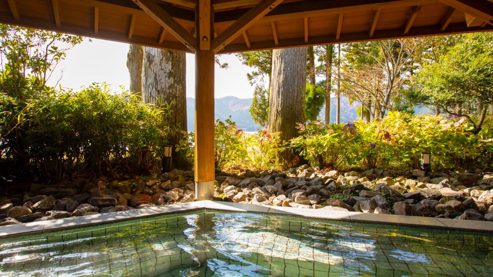 Rondreis Japan, Hakone, Onsen met uitzicht