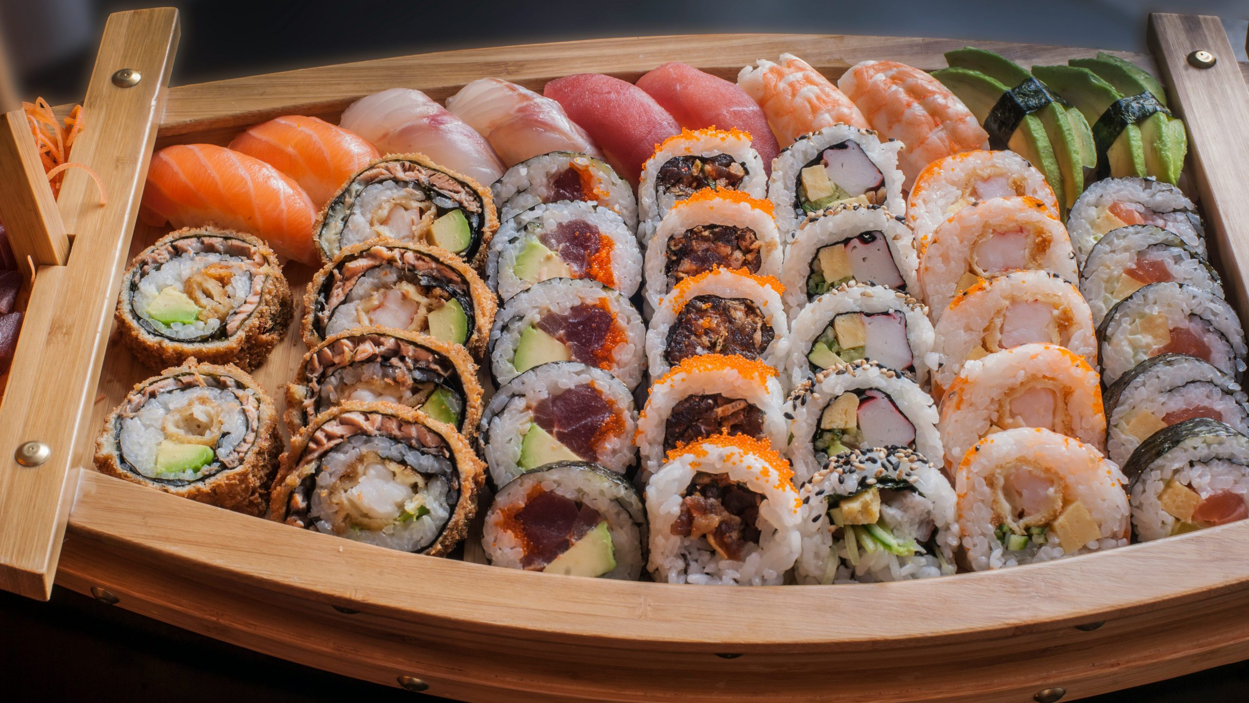 Rondreis Japan, Tokyo, Excursie Sushi Workshop, Plaat Met Sushi