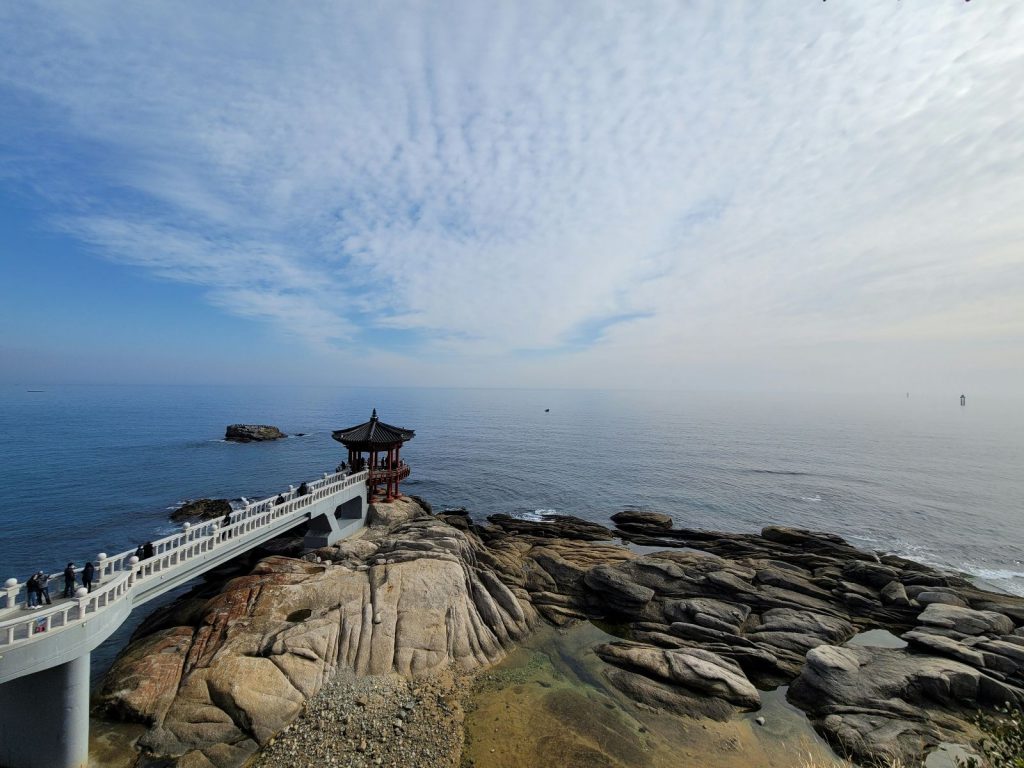 Rondreis Zuid Korea, Sokcho, Tempel Bij Kust