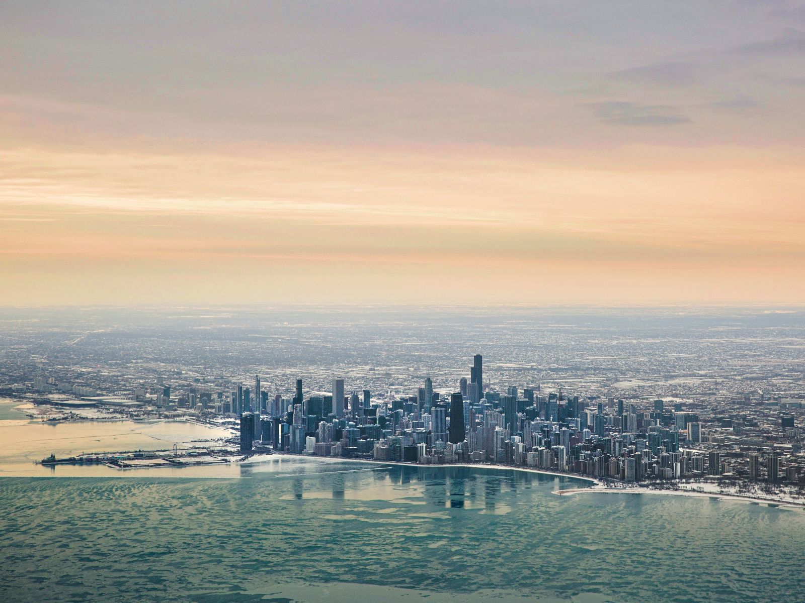 Rondreis Amerika, The Great Lakes, Chicago Skyline