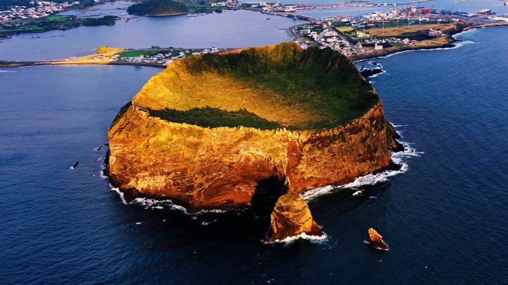 Rondreis Zuid Korea, Excursie Jeju Island Oostkust, Seongsan Ilchulbong Zonsopkomst