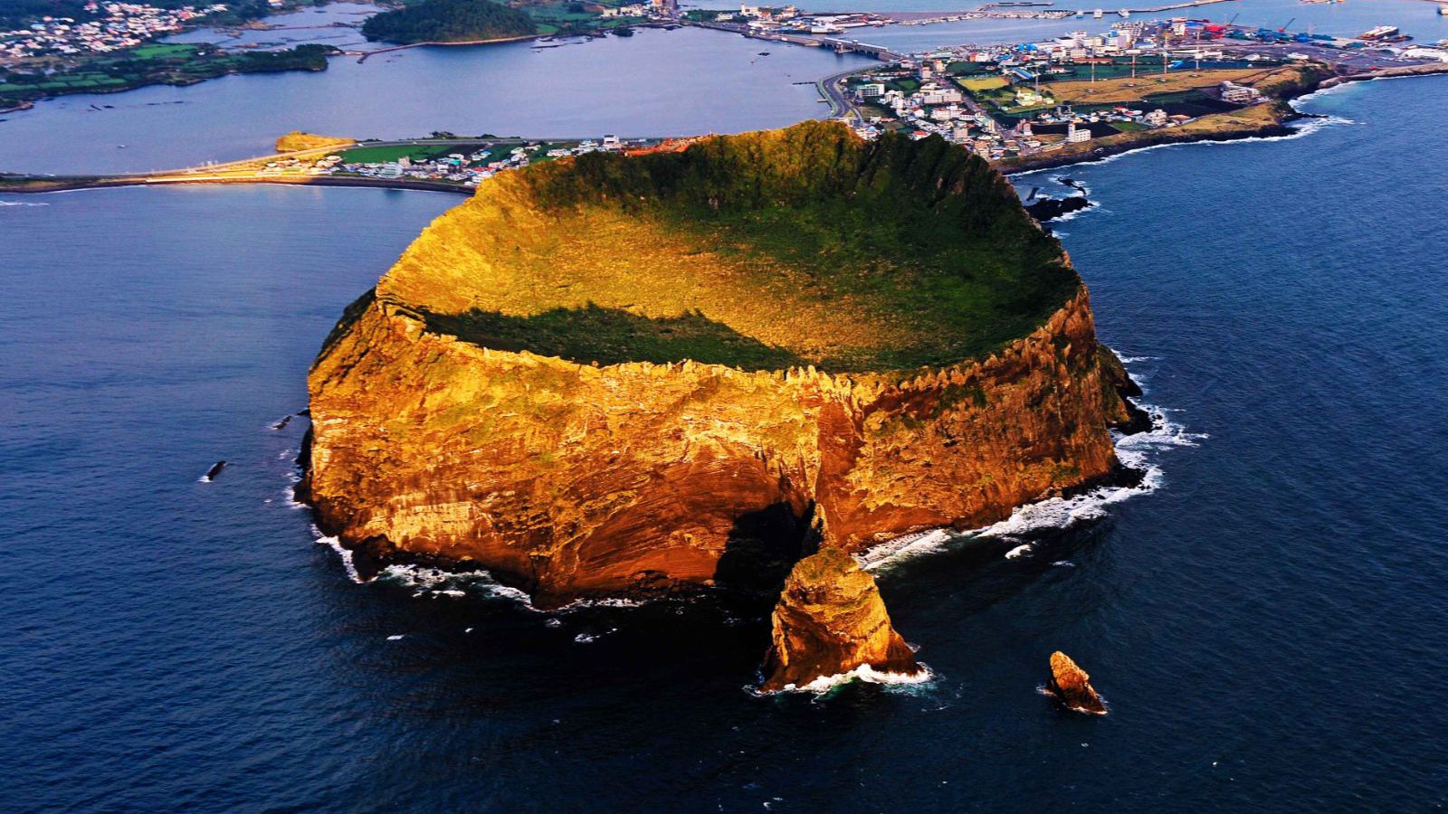 Rondreis Zuid Korea, Excursie Jeju Island Oostkust, Seongsan Ilchulbong Zonsopkomst
