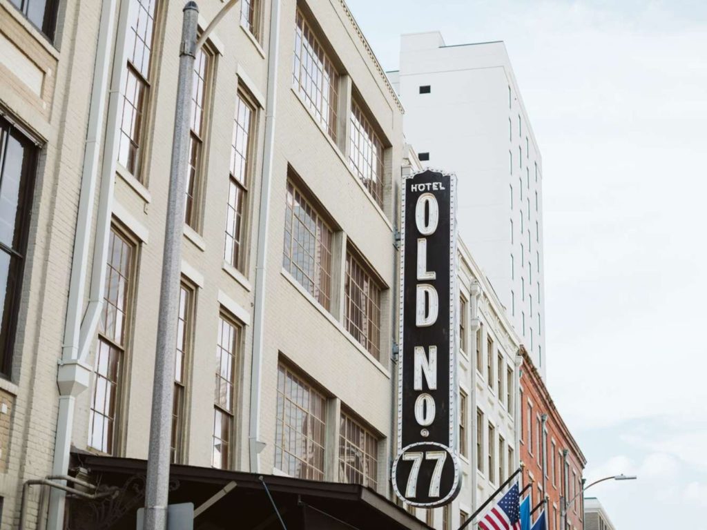 Rondreis Amerika, New Orleans, The Old No. 77 Hotel, naam hotel