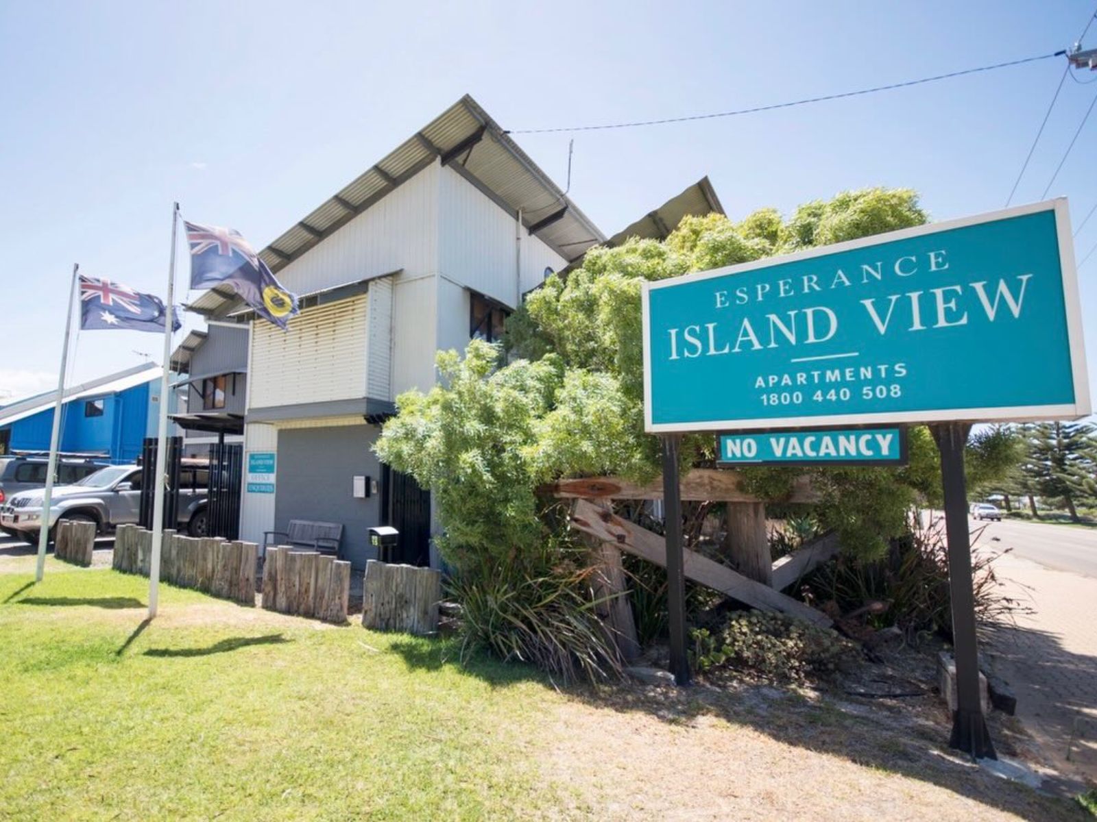 Rondreis Australië, Esperance, Esperance Island View Apartments, buitenaanzicht 4