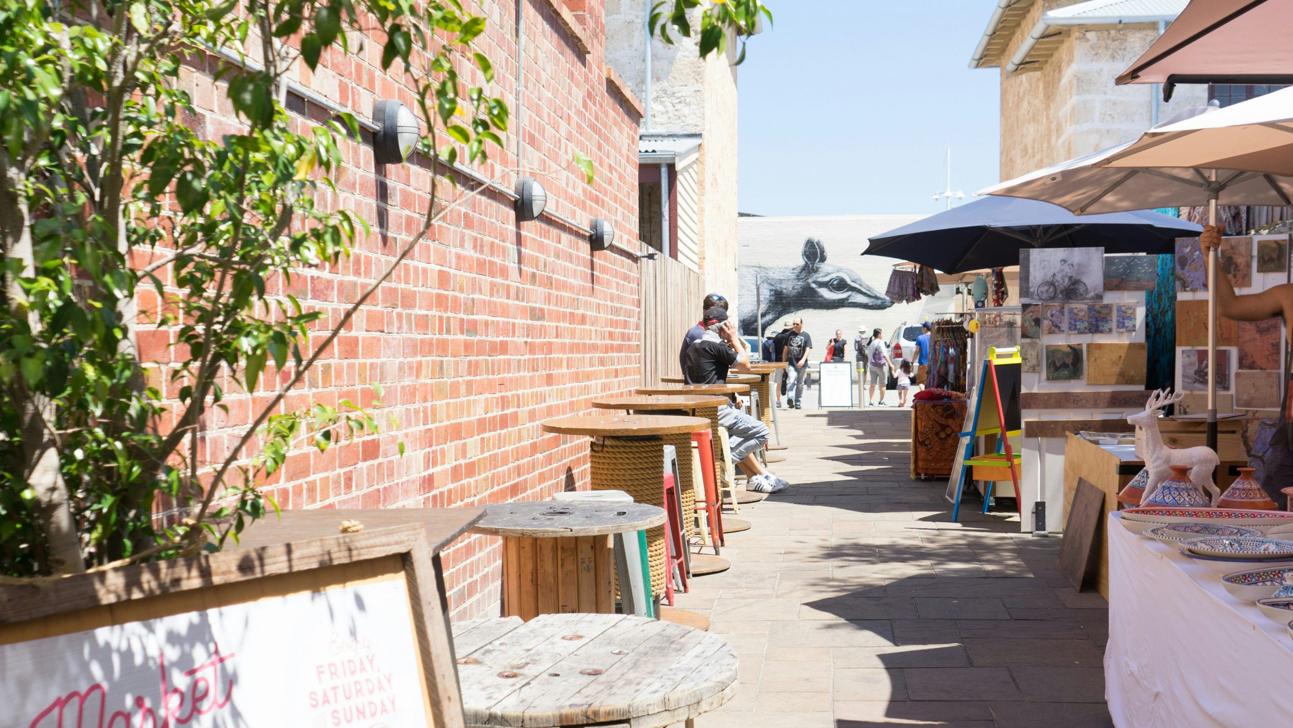 Fremantle Australië Markt | Australië
