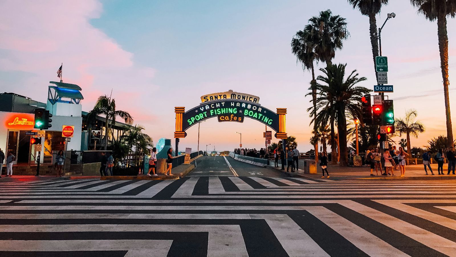 Rondreis Amerika, Los Angeles, Santa Monica Pier