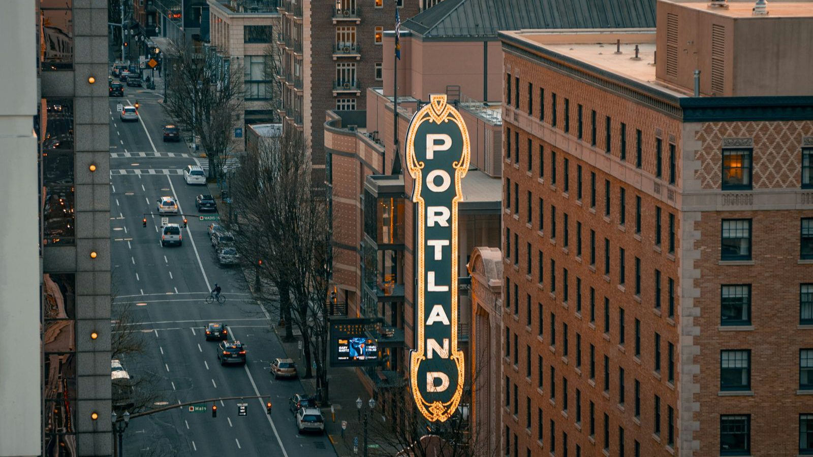 Rondreis Amerika, Portland, bord met Portland