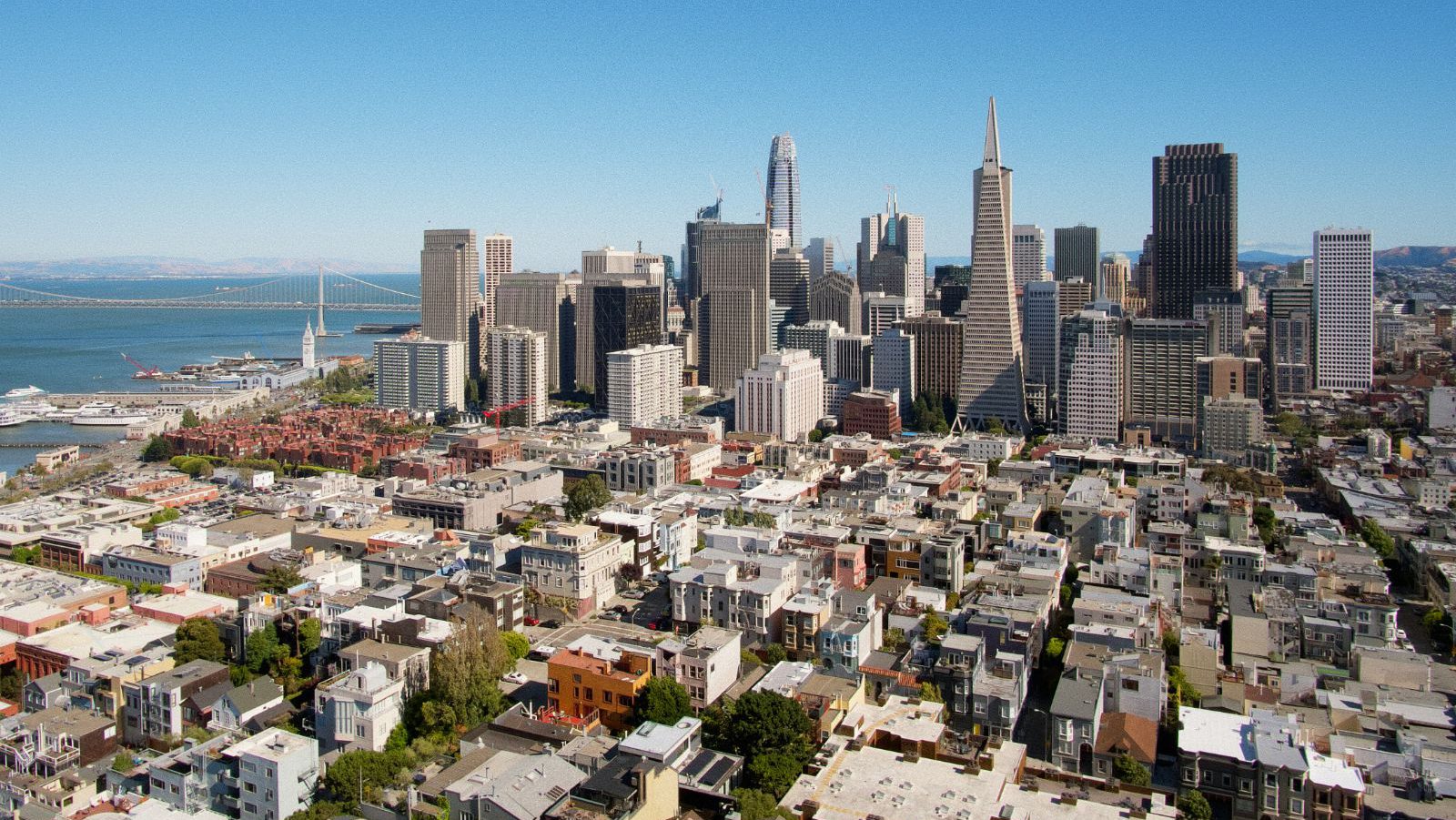 Rondreis Amerika, San Francisco, skyline
