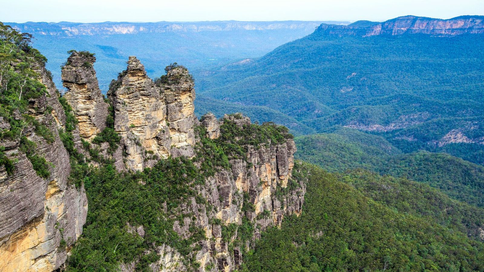 Rondreis Australië, Blue Mountains, bergen the Three Sisters