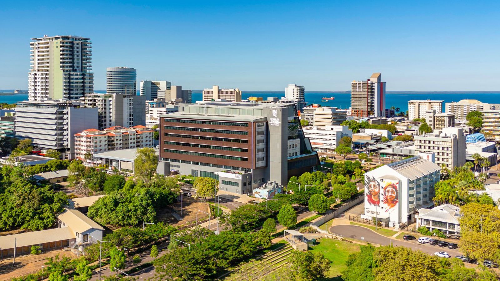 Rondreis Australië, Darwin, Bovenaanzicht van de stad, Tourism Australia