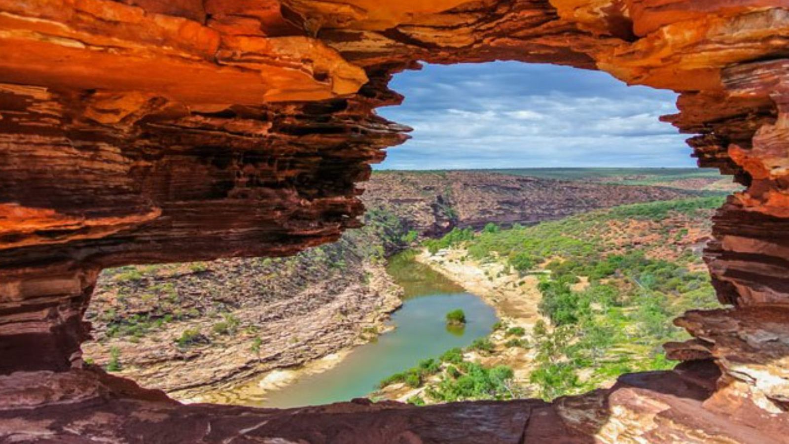 Rondreis Australie, Kalbarri, nature's window