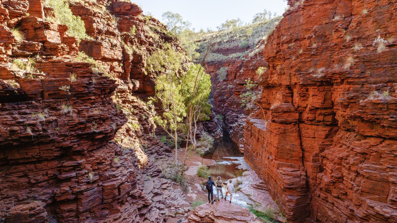 Rondreis Australië, Karijini, Pilbara, rode kloof