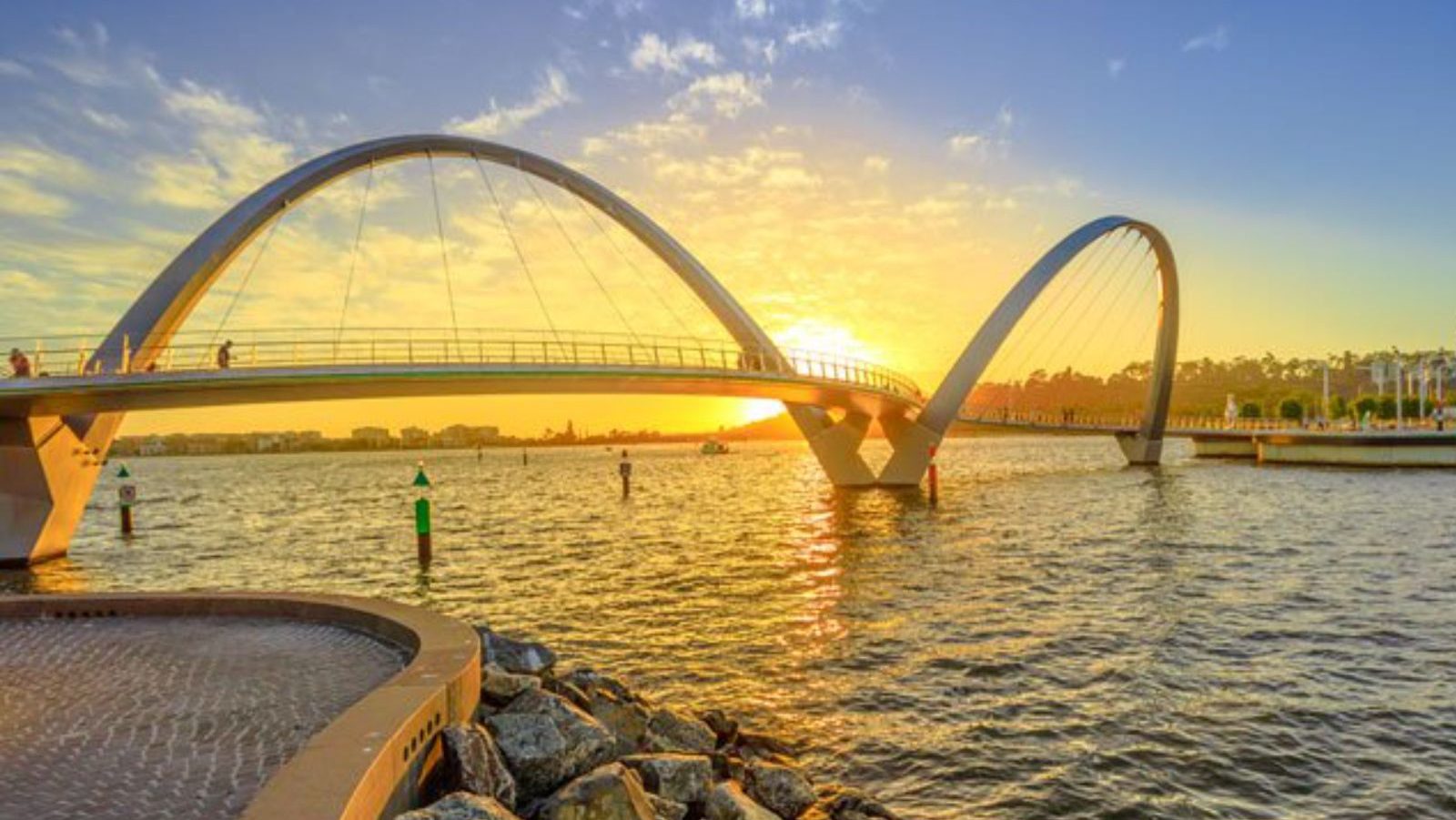 Rondreis Australië, Perth, brug