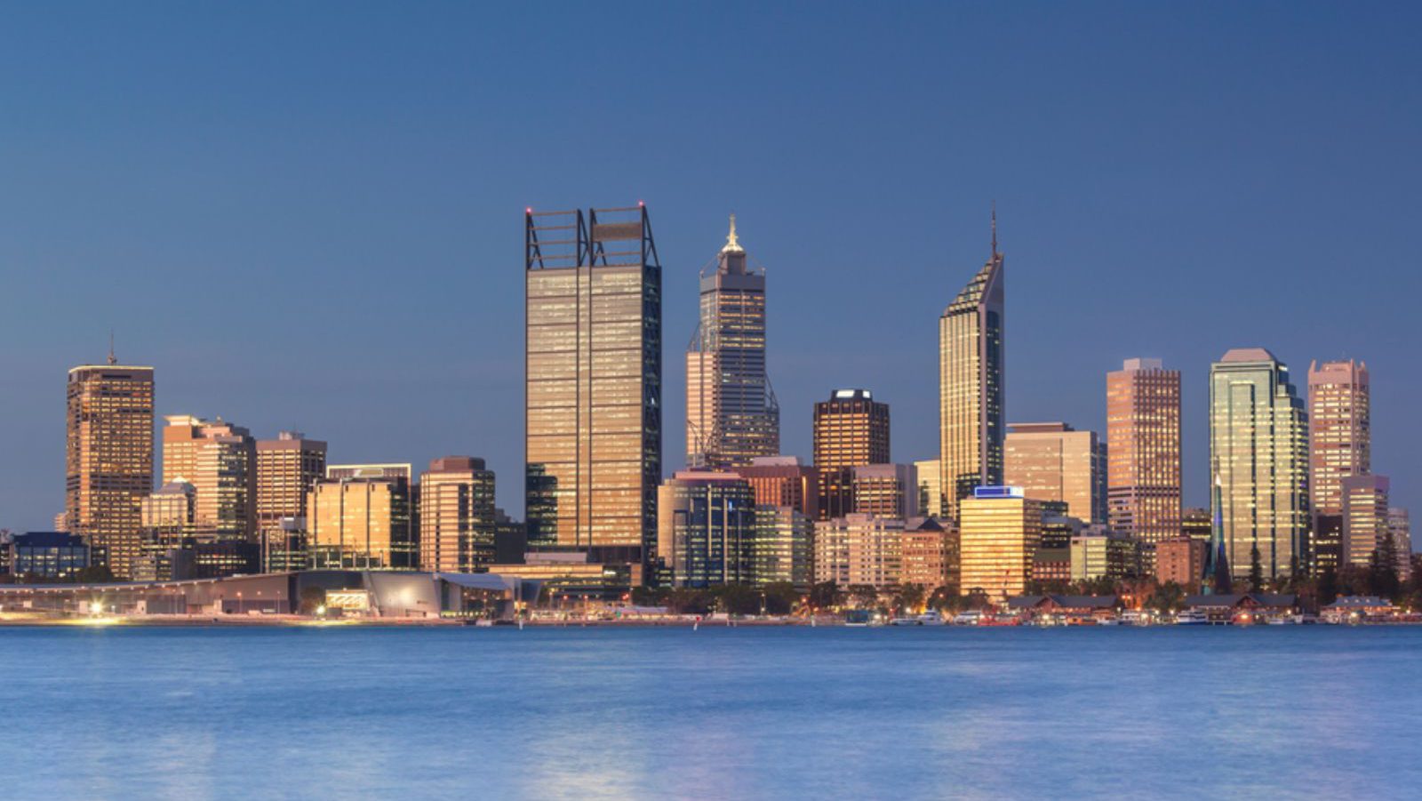 Rondreis Australië, Perth, skyline