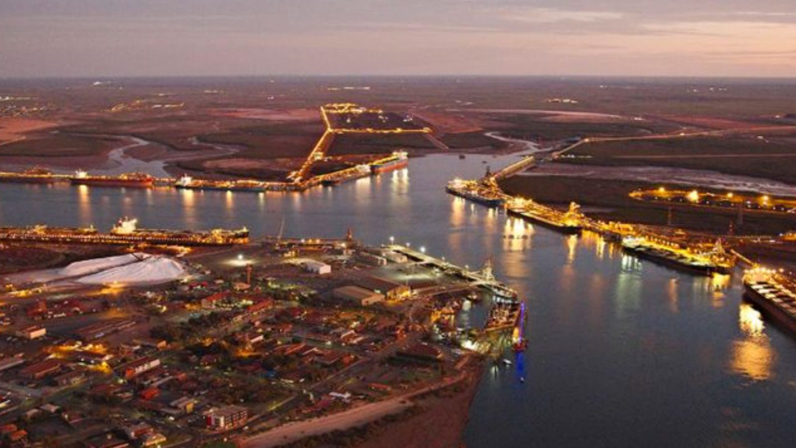 Rondreis Australië, Port Hedland, haven