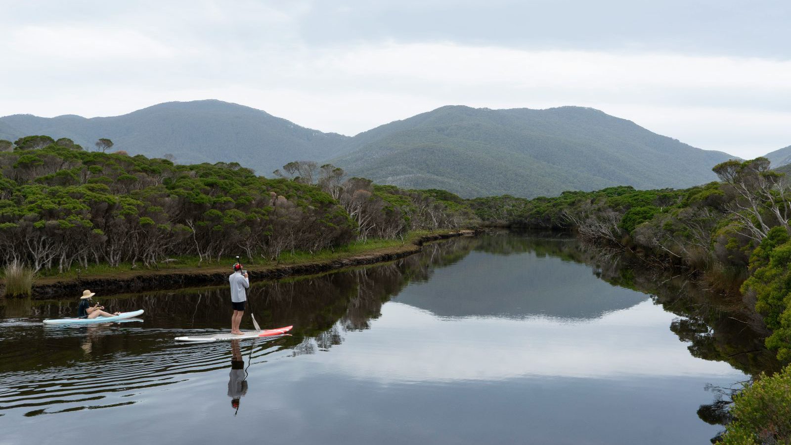 Rondreis Australië, Wilsons Promontory National Park - Foster, twee suppers op een meer