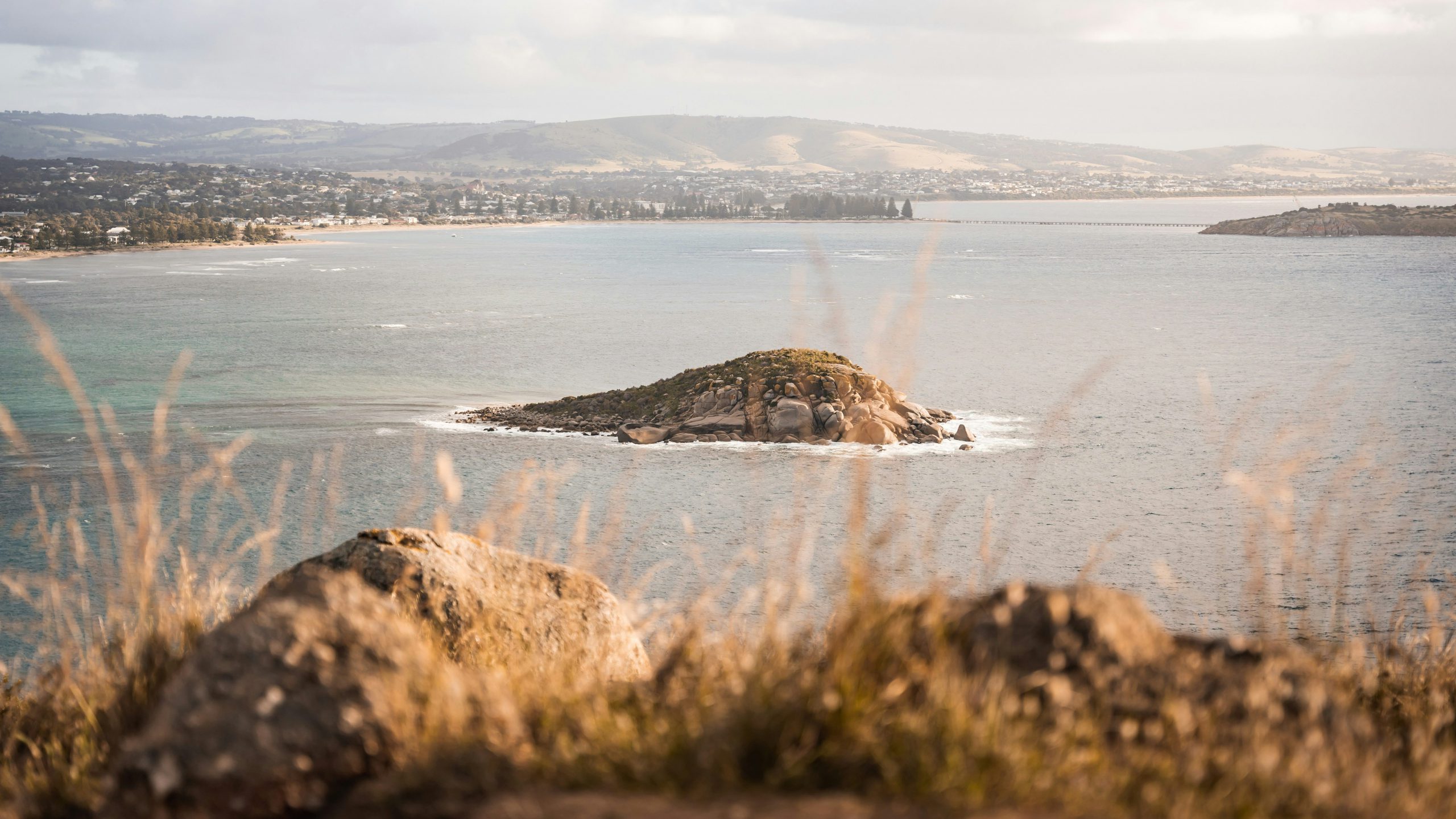 Rondreis Australie, Victor Harbour, uitzichtpunt