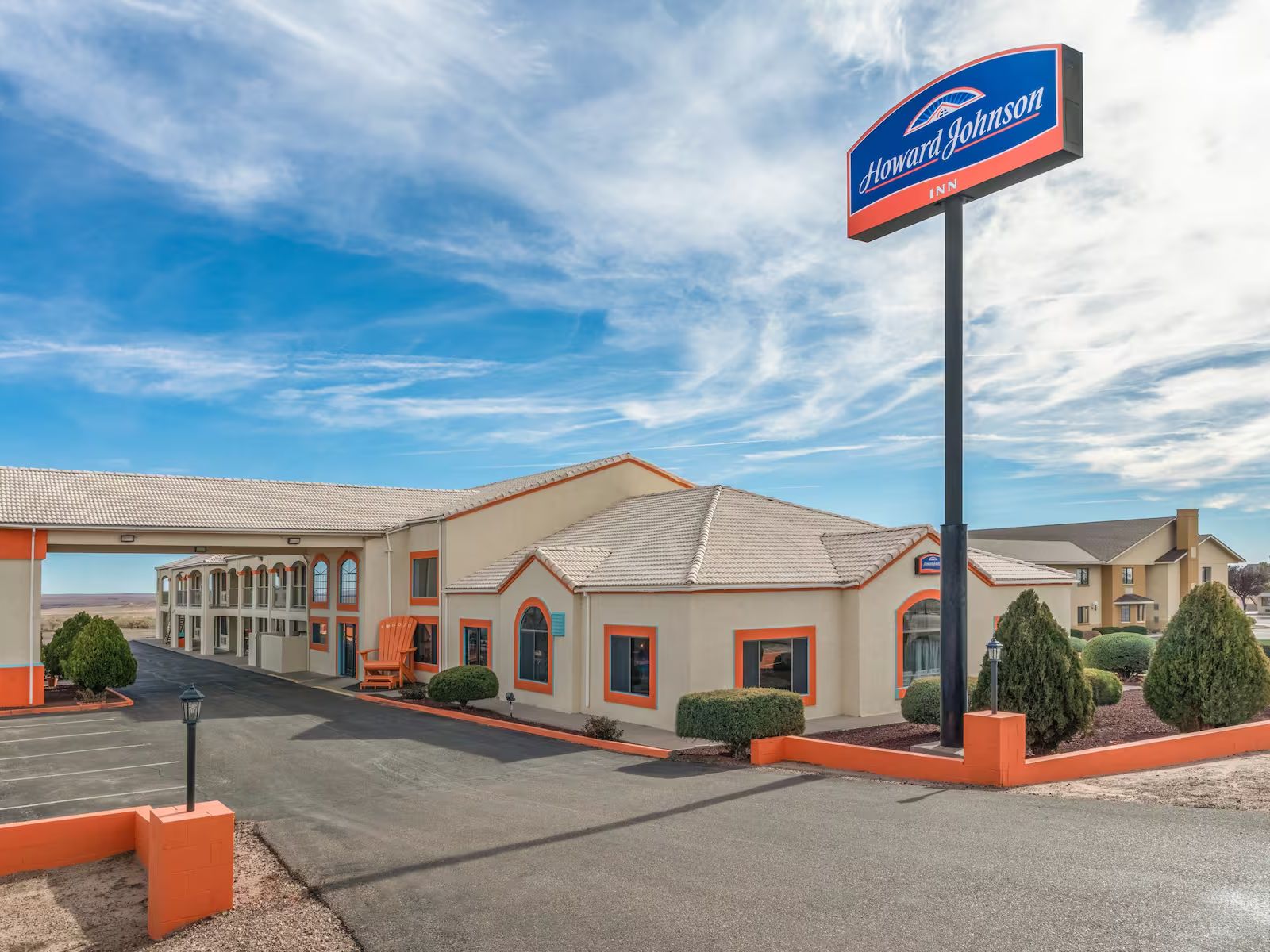 Rondreis Amerika, Holbrook, Howard Johnson by Wyndham, buitenaanzicht