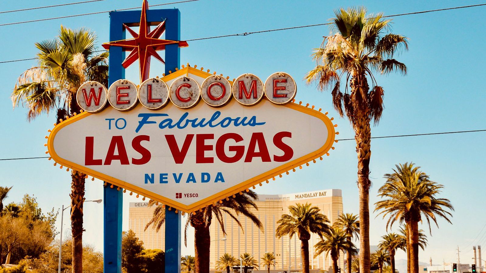 Rondreis Amerika, Las Vegas, stadsbord