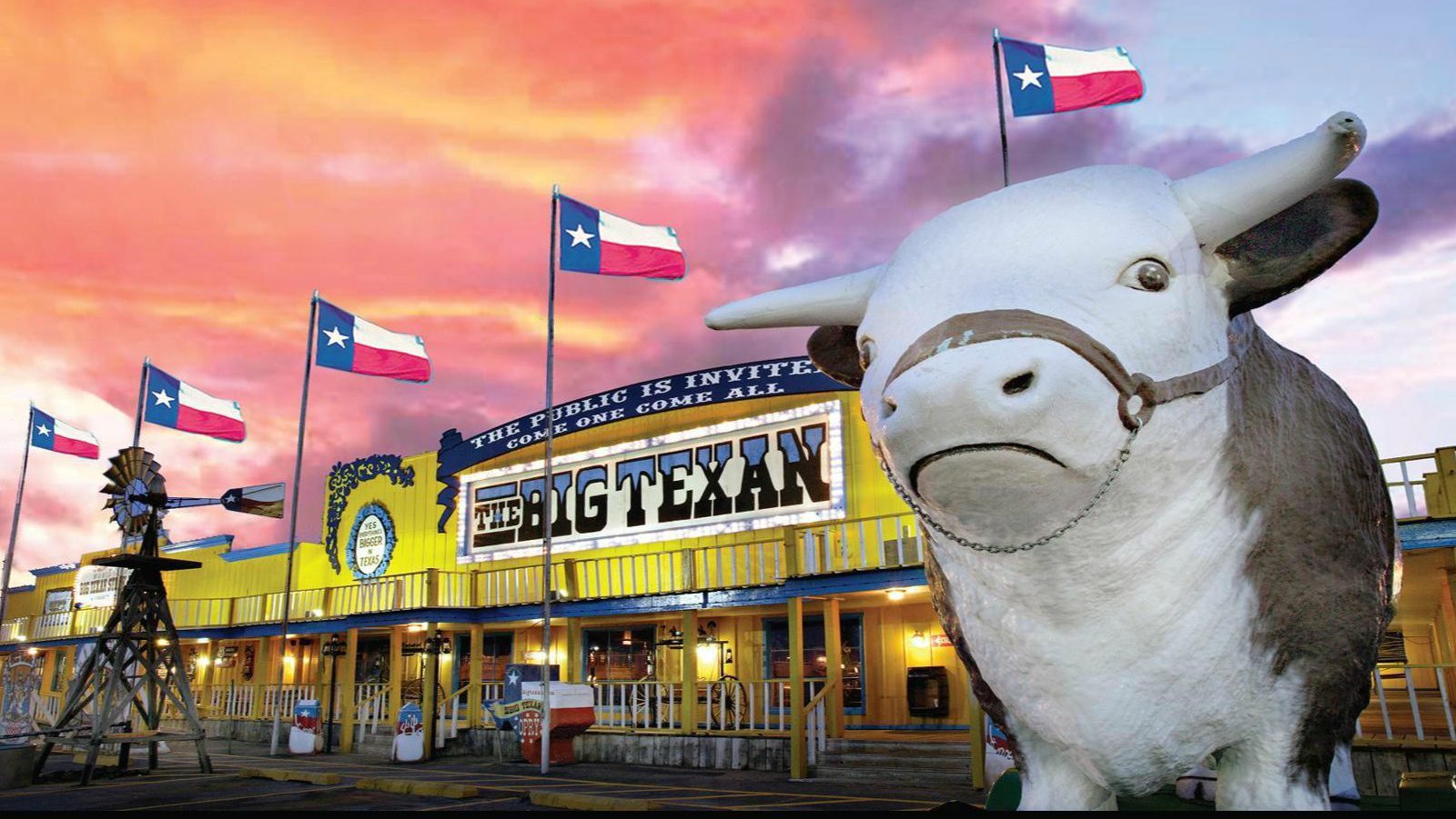 Rondreis Amerika, Amarillo, Big Texan Motel, accommodatie