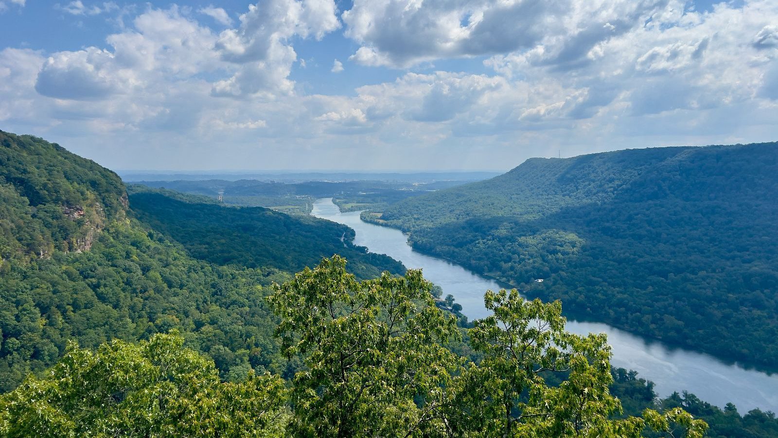 Rondreis Amerika, Chattanooga, Tennessee River