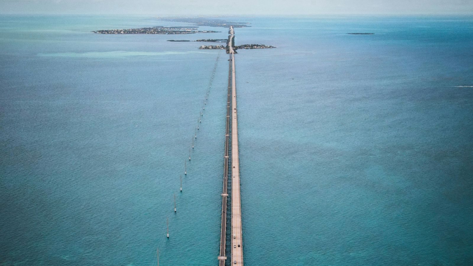 Rondreis Amerika, Key West, Seven Mile brug over water