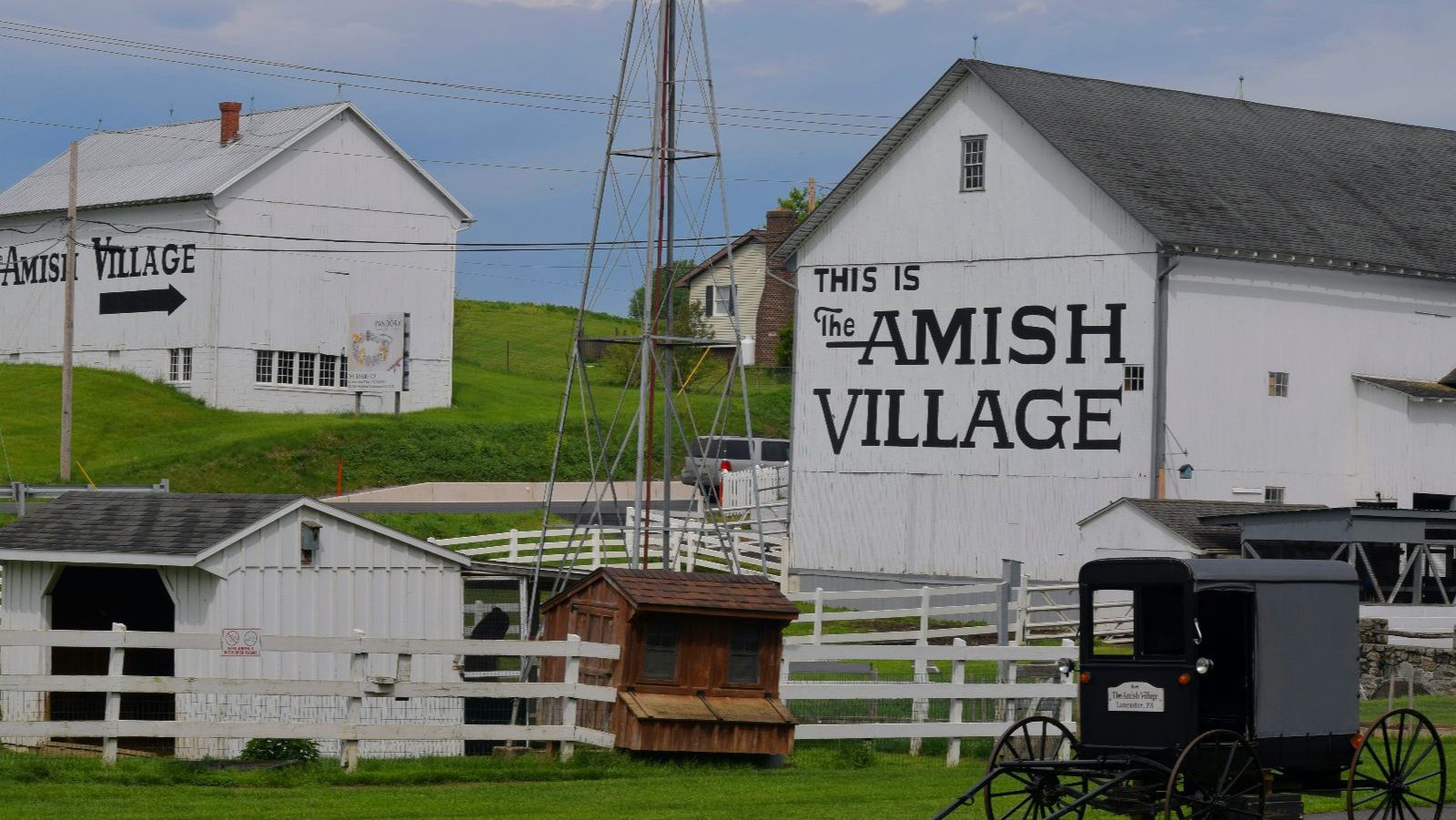 Rondreis Amerika, Lancaster, Amish Village