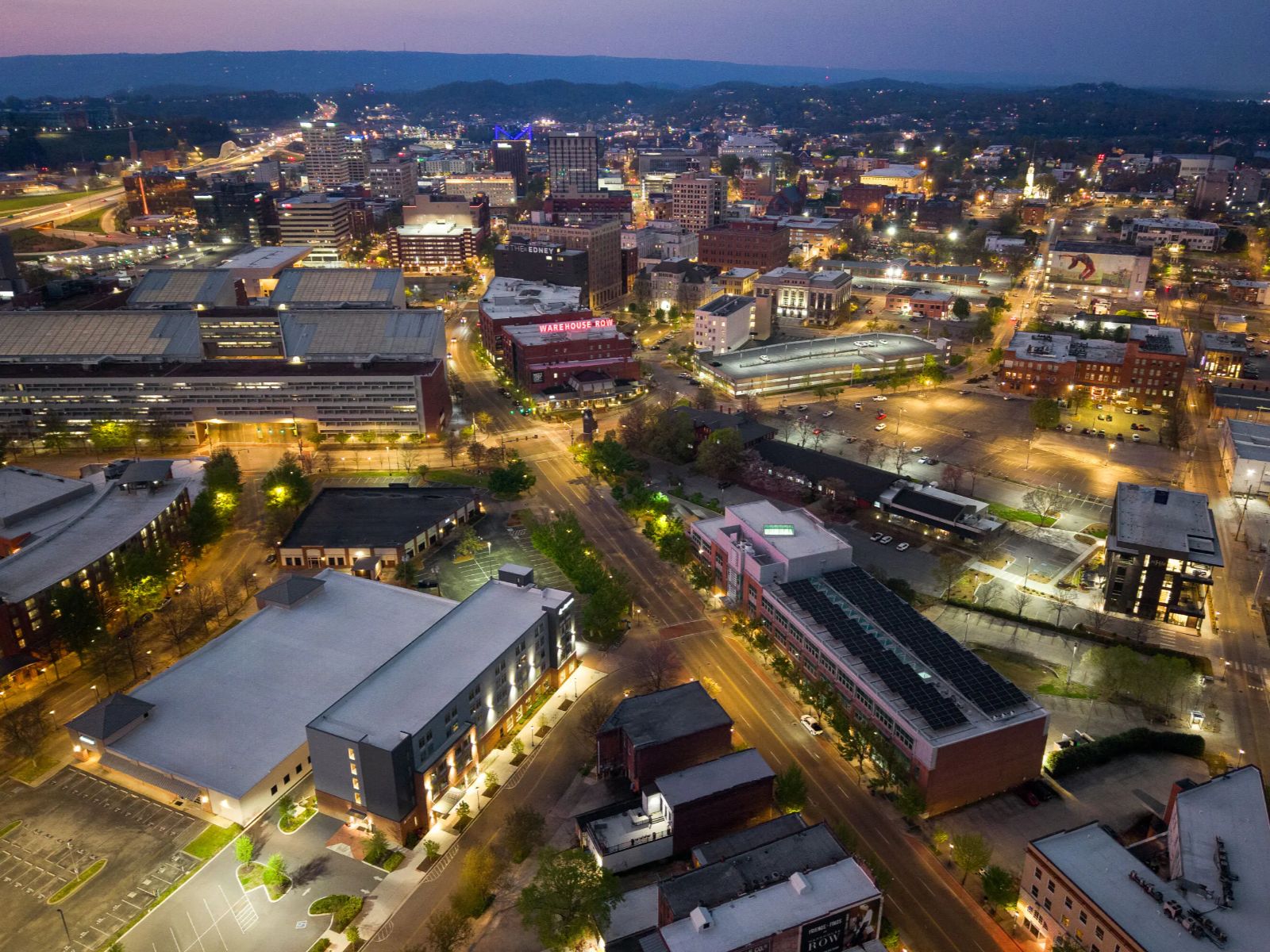 Rondreis Amerika, Deep South & Texas, Chattanooga, La Quinta Inn & Suites By Wyndham Chattanooga Downtown-South, omgeving hotel