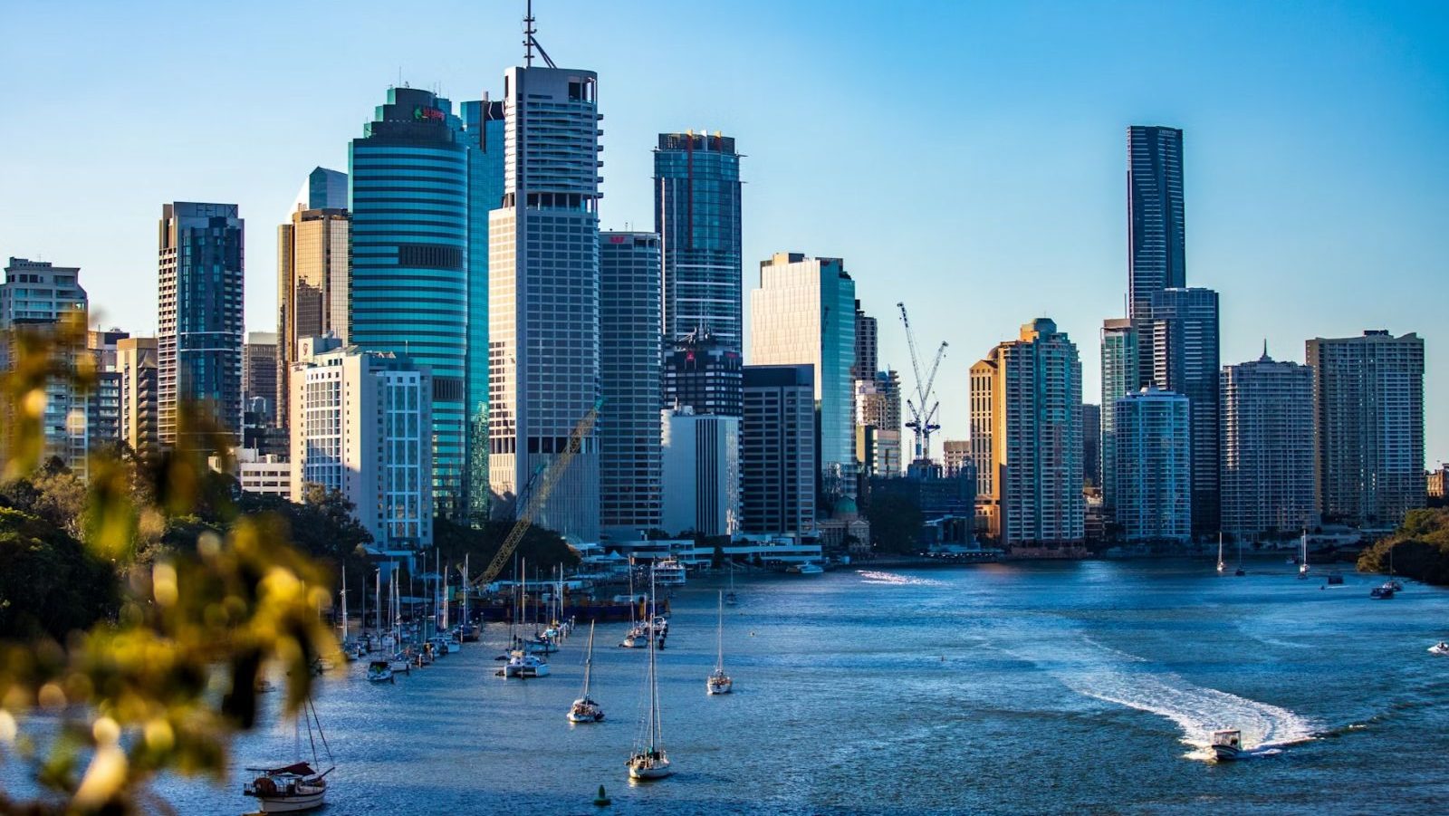 Rondreis Australië, Brisbane, Excursie Fietstour Brisbane, stad aan het water