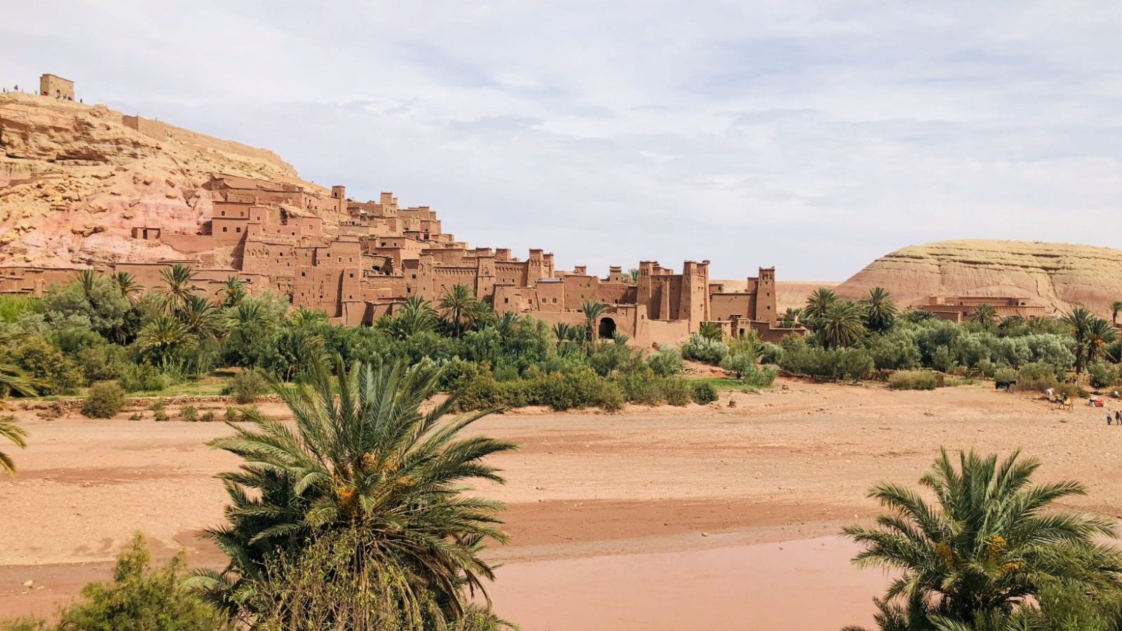 Rondreis Marokko, Aït Ben Haddou, Ksar Ighnda, omgeving buiten
