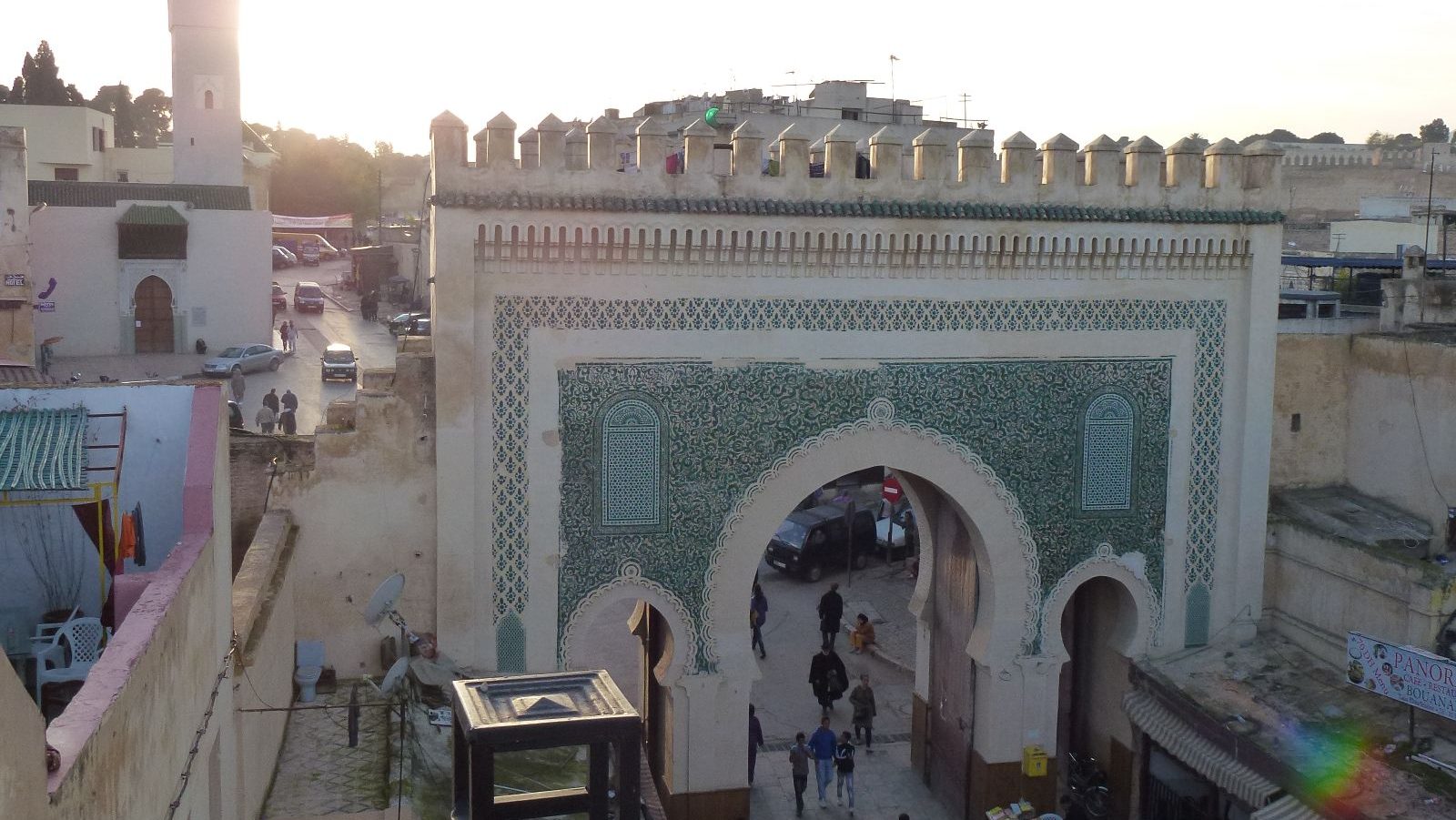 Rondreis Marokko, Fez, poort van Fez