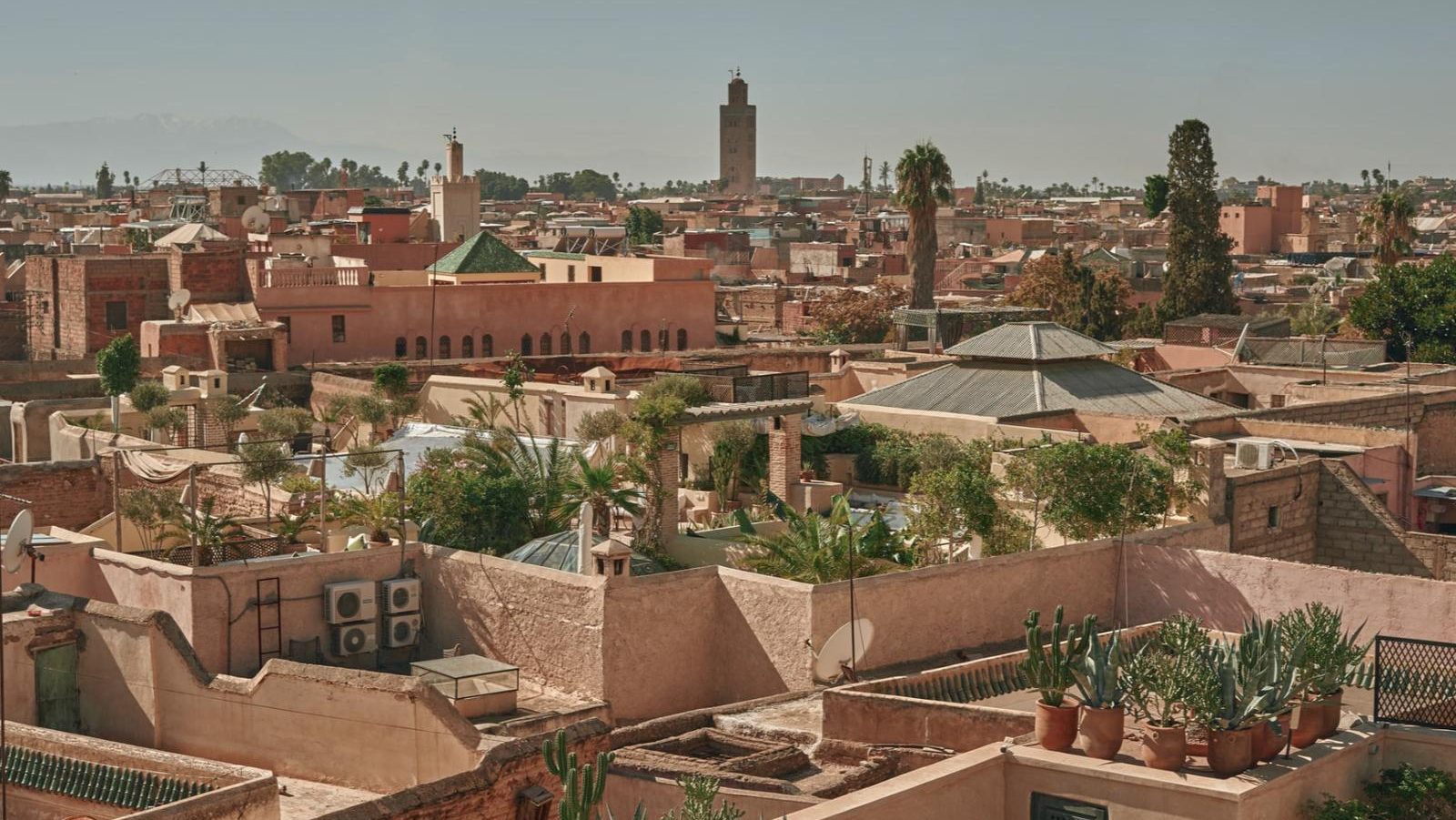 Rondreis Marokko - Marrakech - stad van boven