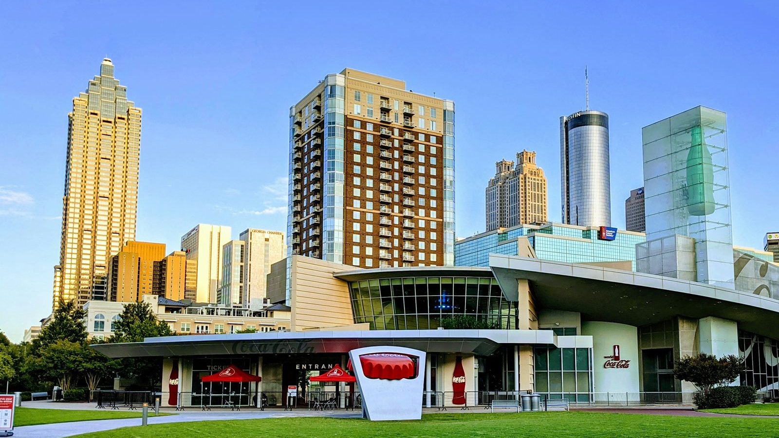 Rondreis Amerika, Deep South en Texas, Atlanta, Atlanta downtown en park