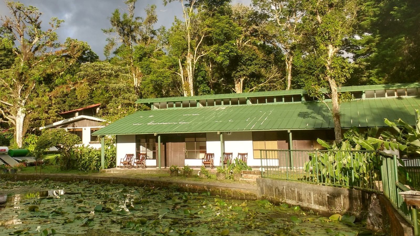 Rondreis Nicaragua, Matagalpa, Selva Negra Ecolodge, vooraanzicht lodge locatie